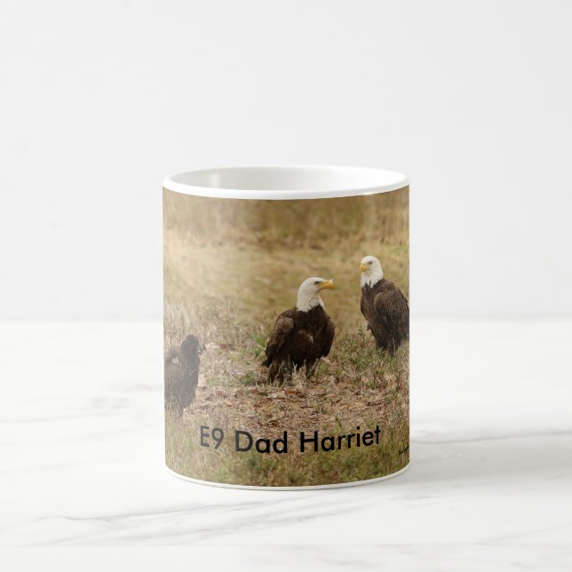 Ayez une tasse de café intéressante avec E9, papa (Centre)