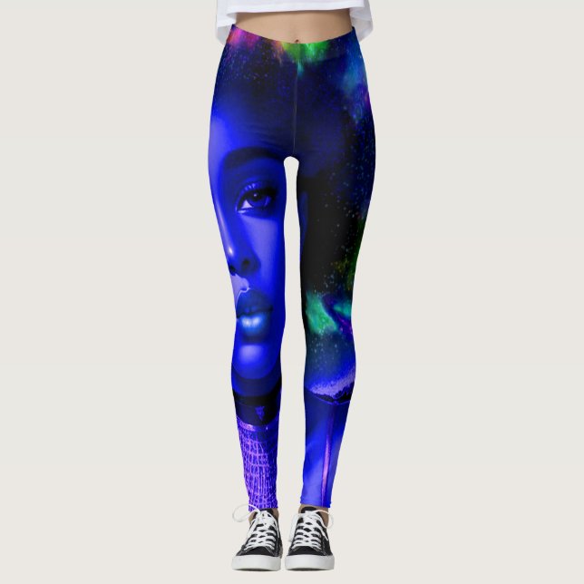 Ayila leggings bleus (Devant)