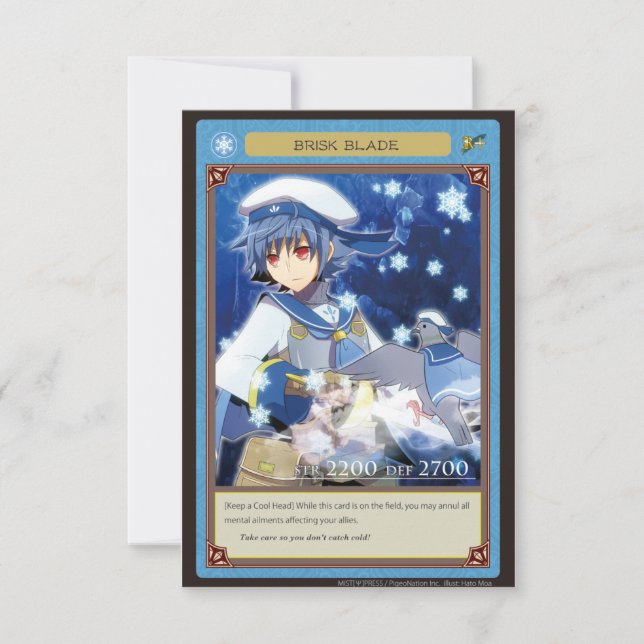 AZ card-Brisk Blade (Devant)