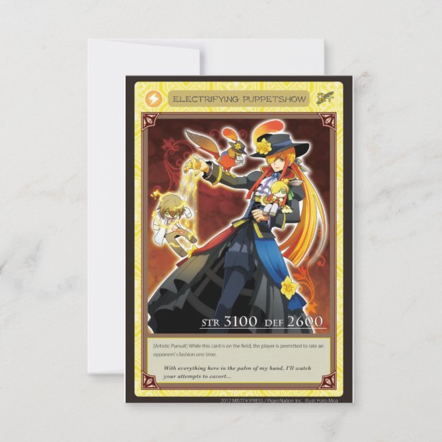 AZ card - Electrifying Puppetshow (Devant)