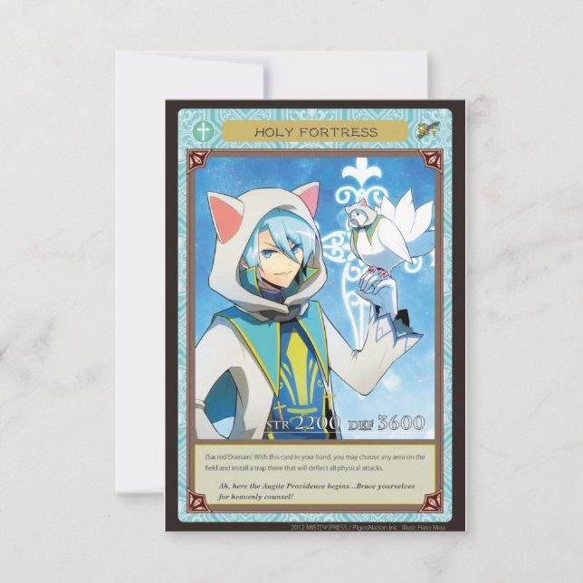 AZ card - Holy Fortress (Devant)