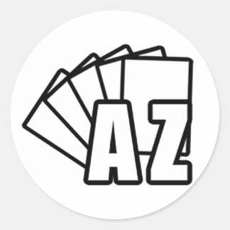 AZMagicPlayers.com Sticker rond