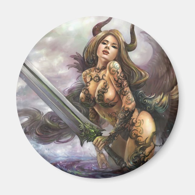 Azmodues Dark Angels "Aldornia", Aimant (Devant)