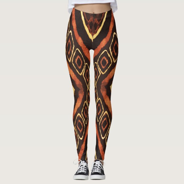 Aztec Batik Leggings (Devant)