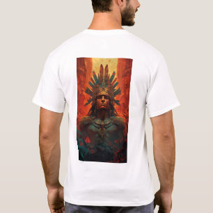 Aztec Warrior - T-shirt Culture Aztec Cool