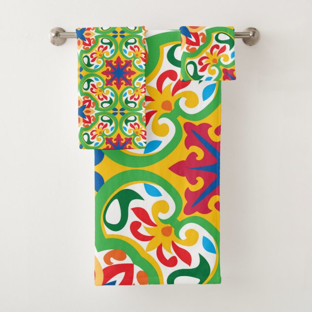 💛 💚 Azulejos, motif très décoratif, (En situation)