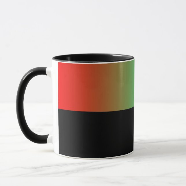 B02 - Tasse avec dégradé de couleurs RVB rouge ver (Gauche)