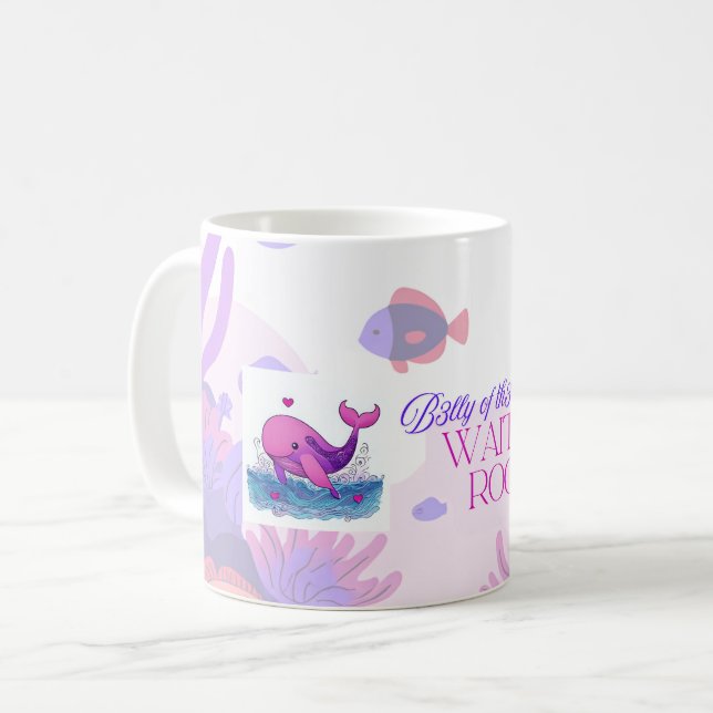 B3lly de la Whal3 Salle d'attente mug classique (Devant gauche)