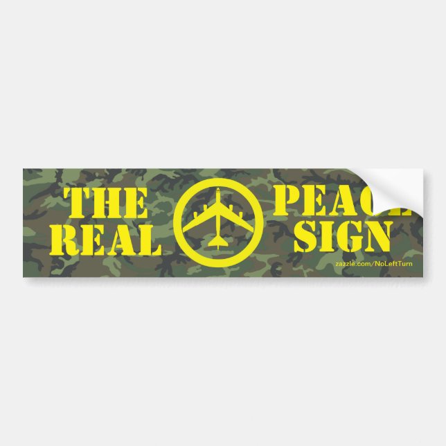 B52 Sticker pour pare-chocs pour les signes de pai (Devant)