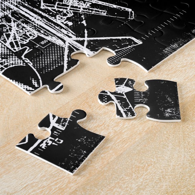 B-1 Lancer 8x10 Puzzle photo avec boîte cadeau (Côté)