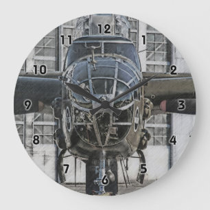 B-25 Mitchell - Lookin à vous - horloge