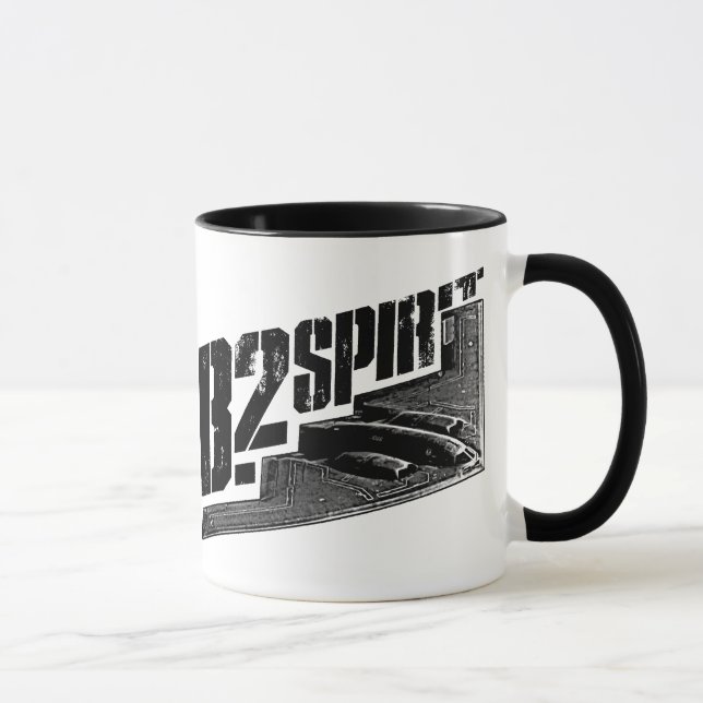 B-2 Spirit 11 oz Ringer Mug (Droite)
