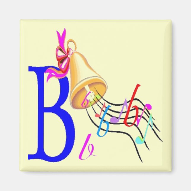 B - Alphabet Magnet (Devant)