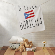 B est pour Bébé Boricua Couverture | Porto Rico No