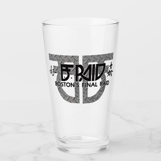 B.F. Pint Verre Raid (Devant)