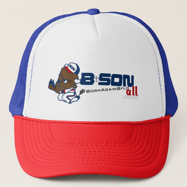 B FILS tous. Casquette de la vieille école (Devant)