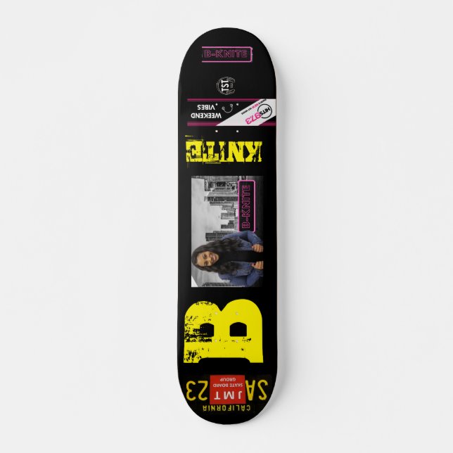 B KNITE  SKATEBOARD / JMT USA Skateboard, plateau  (Devant)