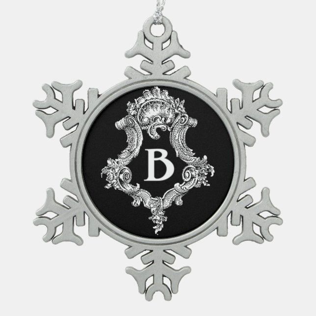 B Ornement initial du monogramme (Devant)