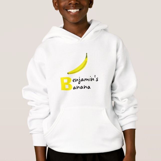 "B" pour votre prénom et votre banane (Devant)