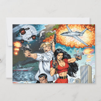 B@stard Stew Action Comic Art par Al Rio