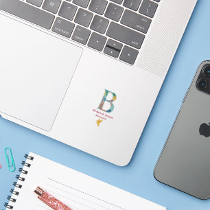 B Sticker Monogramme