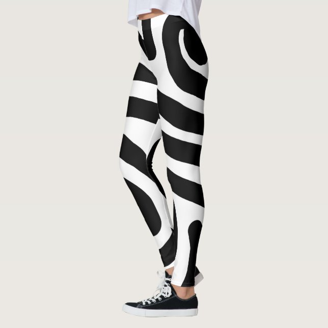 B&W Leggings (Gauche)
