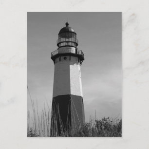 B&W - Phare de Montauk - Carte postale 2