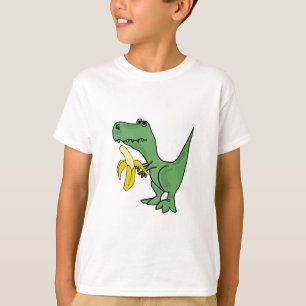 BA-T-Rex Manger un T-shirt Banana
