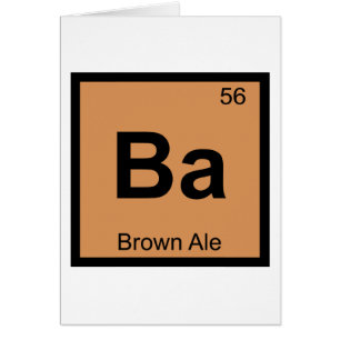 Ba - Tableau périodique de la chimie de la bière B