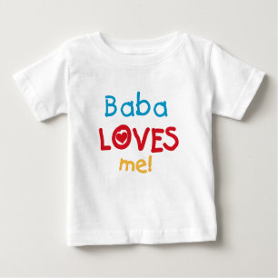 Baba aime mes t-shirts et cadeaux
