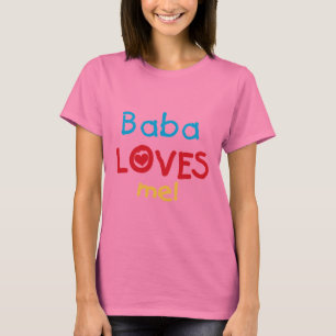 Baba aime mes t-shirts et cadeaux