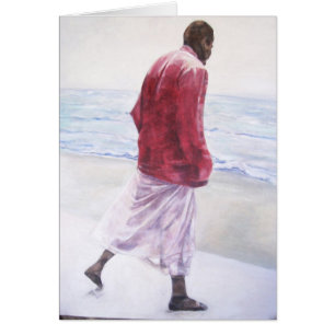 Baba de Meher à l'océan