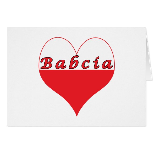 Babcia Coeur polonais (Devant horizontal)