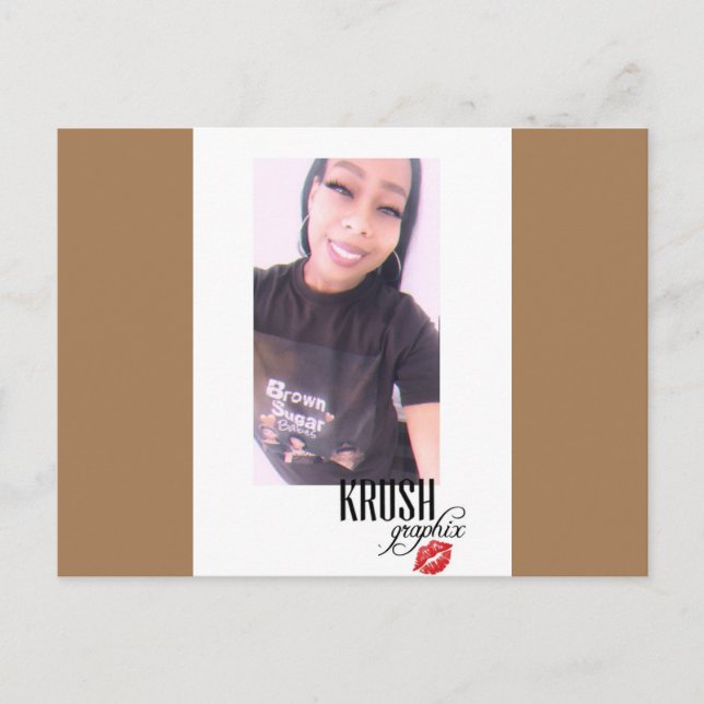 Babes Brown à sucre x Ahsek Novel Carte postale 1 (Devant)