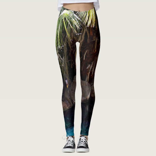 Baboon Au Paradis, Dames Leggings (Devant)