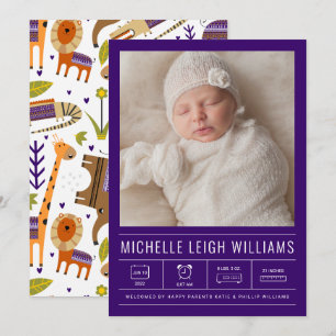 BABY ANNOUNCEMENT Add Your Photo