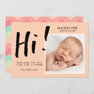 BABY ANNOUNCEMENT Add Your Photo