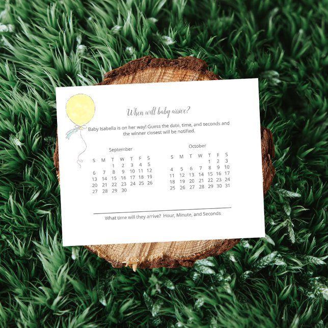 Baby Arrival Prediction Baby Sprinkle Jeu (Créateur téléchargé)