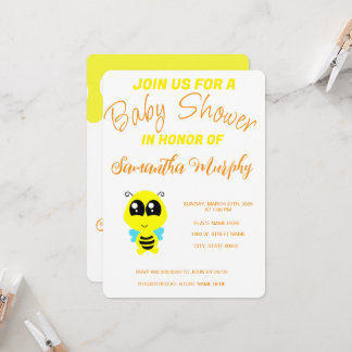 Baby Bee | Baby Shower Invitation