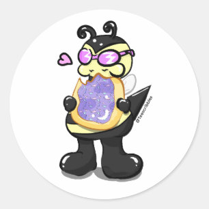 Baby Bee - Édition Pâtisserie - Autocollant Brilla