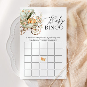 Baby Bingo Fall Little Citrouille Baby shower Jeu
