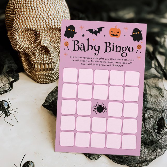 Baby Bingo Halloween Baby Brewing Baby shower Jeu (Créateur téléchargé)