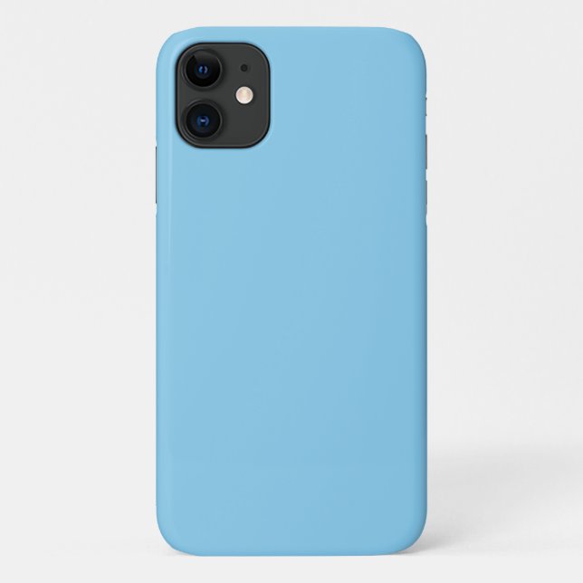 Baby Blue iPhone 11 Coque (Dos)