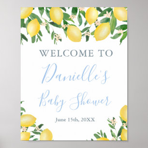 Baby Boy Lemons Douche de bienvenue Poster