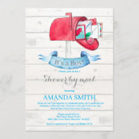 Baby Boy Longue Distance Show par Mail Invitation