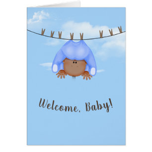 Baby Boy Sur Clothesline