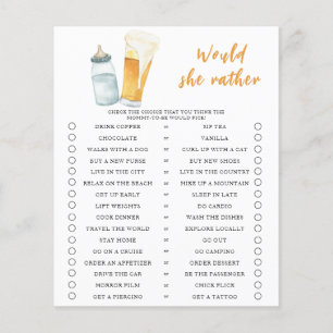 Baby brasse de la bière