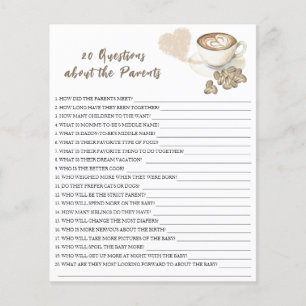 Baby brasse du café - 20 questions sur le parent