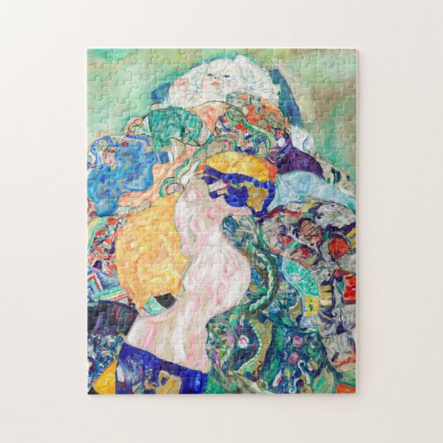 Baby by Gustav Klimt Peinture Art Jigsaw Puzzle (Vertical)