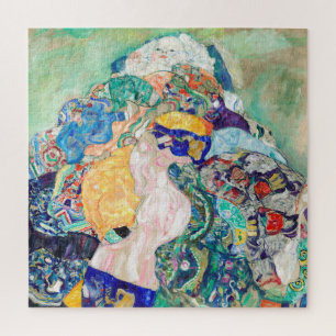 Baby by Gustav Klimt Peinture Art Jigsaw Puzzle